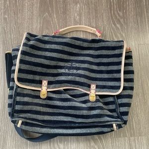 Juicy Couture velour messenger bag